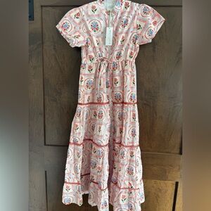 NWT Marigold by Victoria Dunn Brynley Perennial Blooms Dress